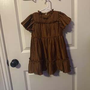 Janie and Jack 2T bronze dress
